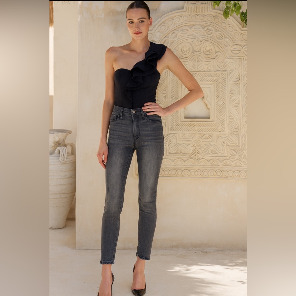 Paige Gray Skinny Jeans
